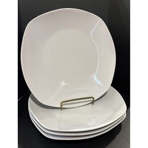 Denmark Tools For Cooks White Dinner Plates Plate Rounded Square Set Of 4